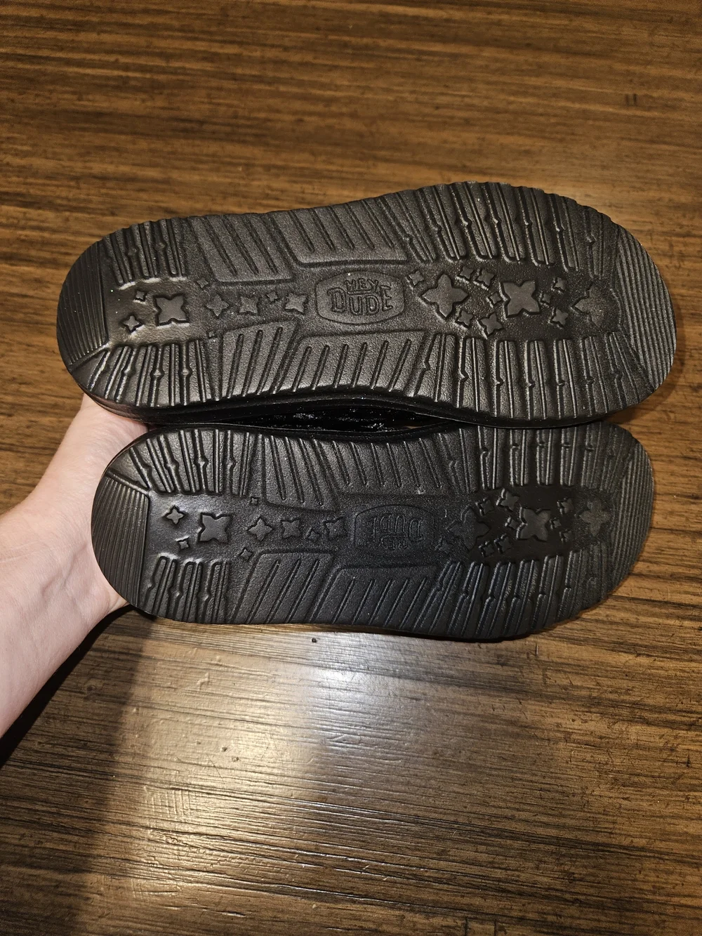 Hey Dude Kids Black Velvet-Effect Lace-Up Sneakers with Patterned Laces